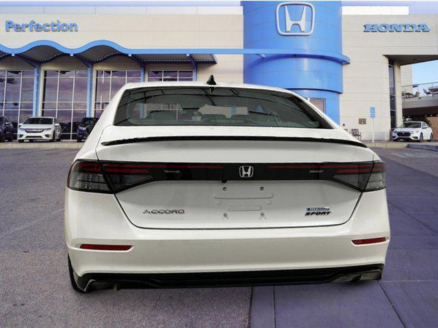 new 2025 Honda Accord Hybrid car, priced at $36,925