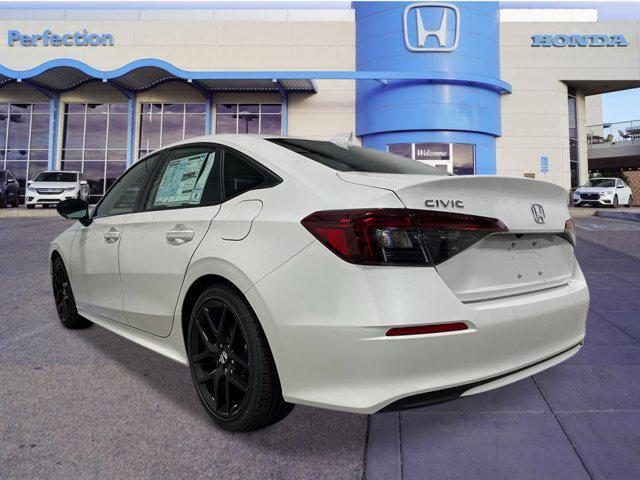 new 2025 Honda Civic car, priced at $27,800