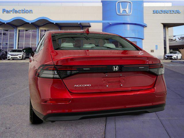 new 2024 Honda Accord car, priced at $31,460