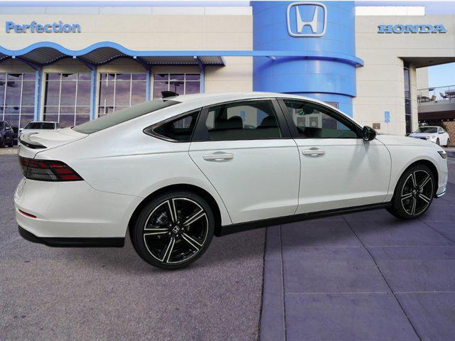 new 2025 Honda Accord Hybrid car, priced at $35,205