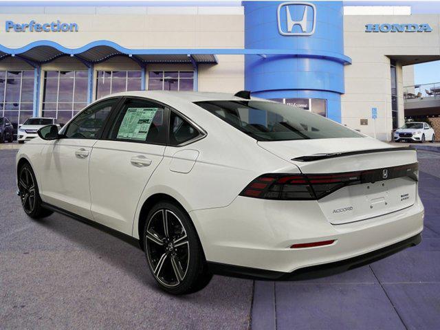 new 2025 Honda Accord Hybrid car, priced at $35,205