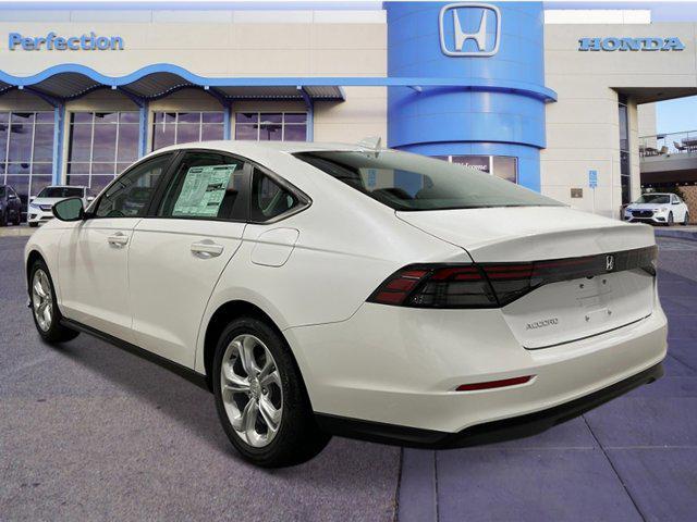 new 2025 Honda Accord car, priced at $29,900