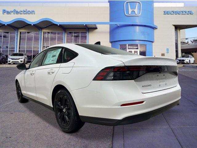 new 2025 Honda Accord car, priced at $32,165