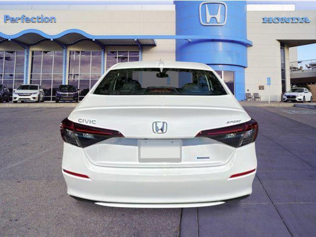 new 2025 Honda Civic car, priced at $30,300