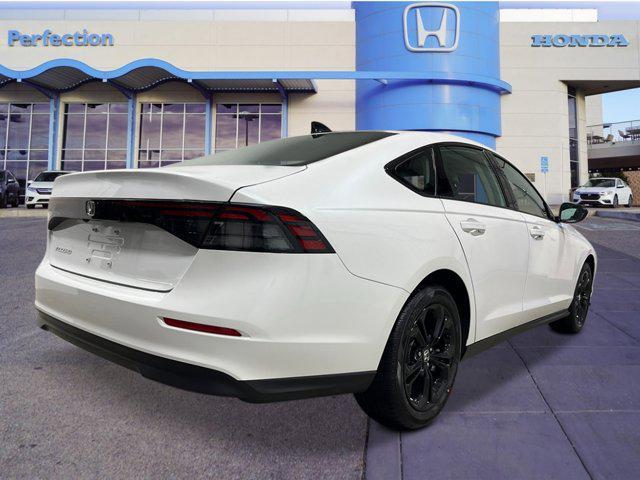 new 2025 Honda Accord car, priced at $32,210