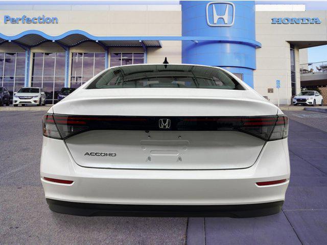 new 2025 Honda Accord car, priced at $32,210
