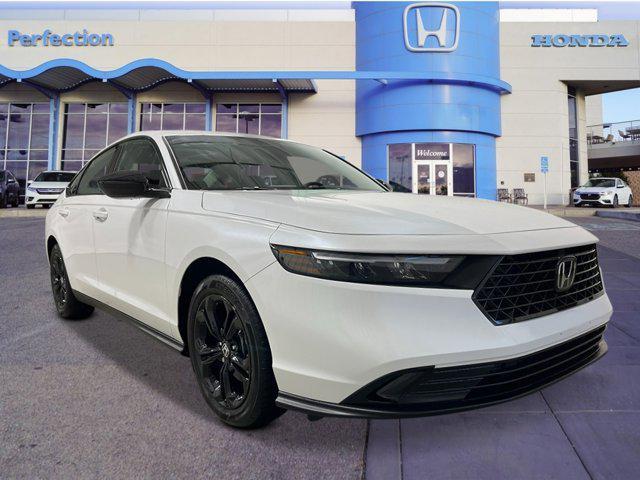 new 2025 Honda Accord car, priced at $32,210