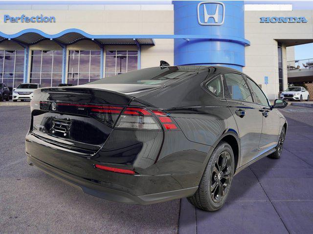 new 2025 Honda Accord car, priced at $31,755