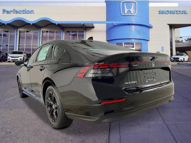 new 2025 Honda Accord car, priced at $31,755