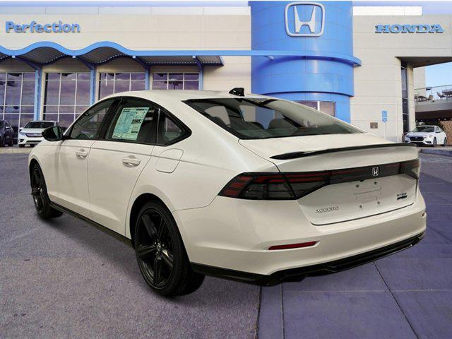new 2025 Honda Accord Hybrid car, priced at $36,980