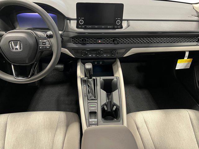 new 2025 Honda Accord car, priced at $29,445