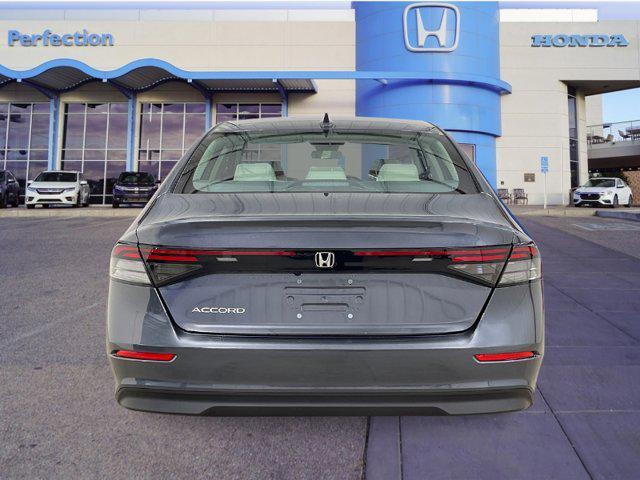 new 2025 Honda Accord car, priced at $29,445