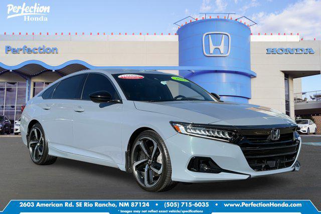 used 2022 Honda Accord car, priced at $27,491