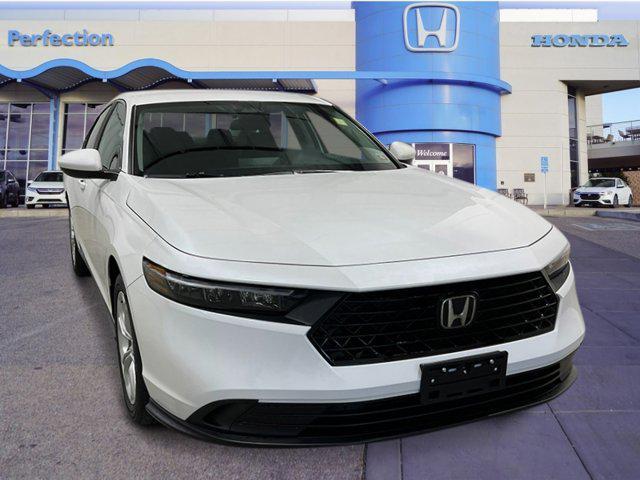 new 2024 Honda Accord car, priced at $29,445