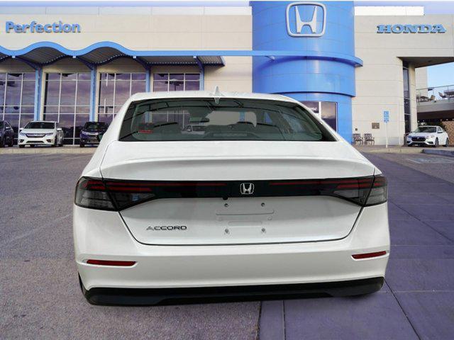 new 2024 Honda Accord car, priced at $29,445