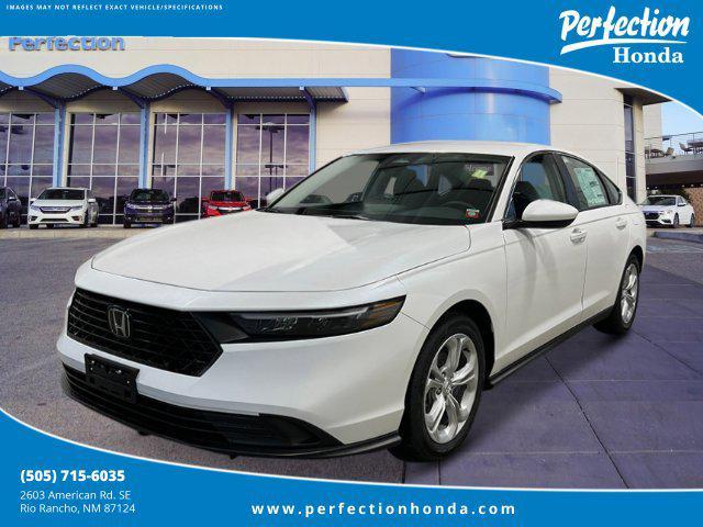 new 2024 Honda Accord car, priced at $29,445