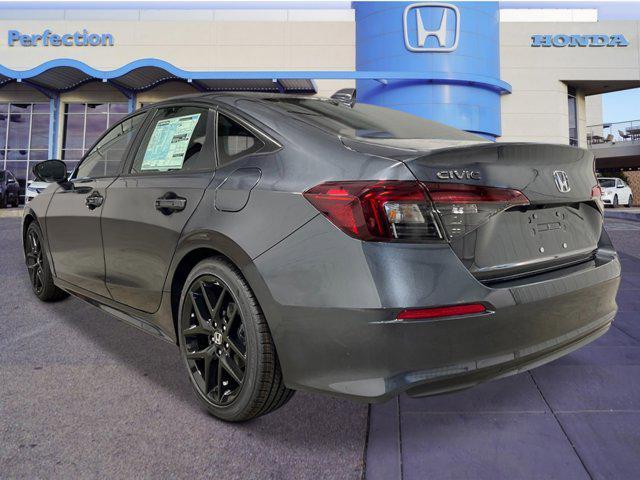 new 2025 Honda Civic car, priced at $27,400