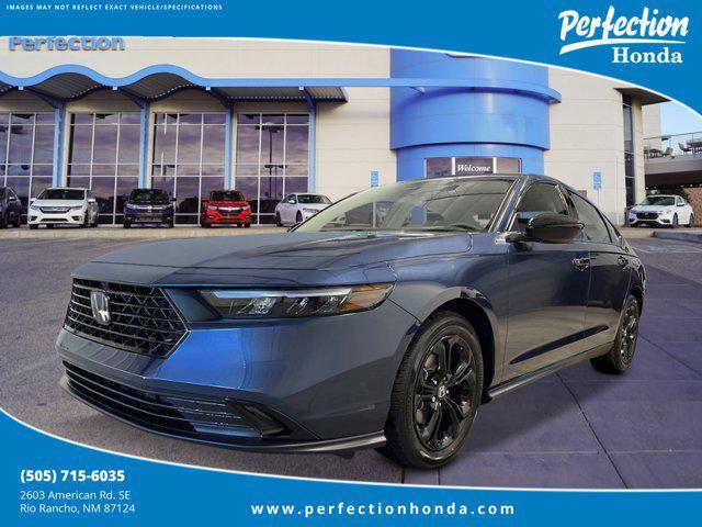 new 2025 Honda Accord car, priced at $31,755