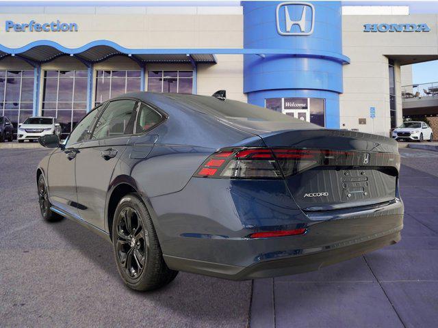 new 2025 Honda Accord car, priced at $31,755