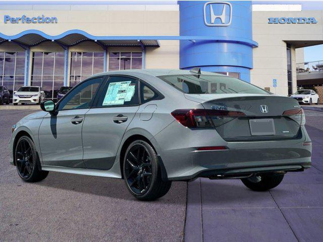 new 2025 Honda Civic car, priced at $30,300