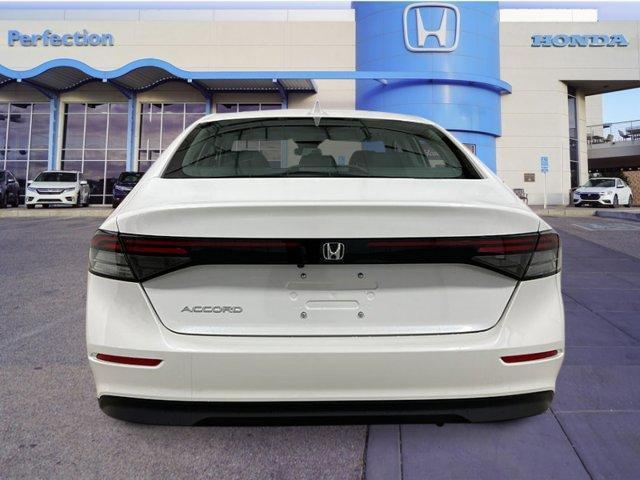 new 2024 Honda Accord car, priced at $31,460