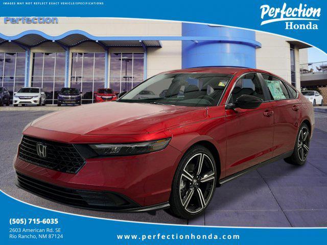new 2025 Honda Accord Hybrid car, priced at $35,305
