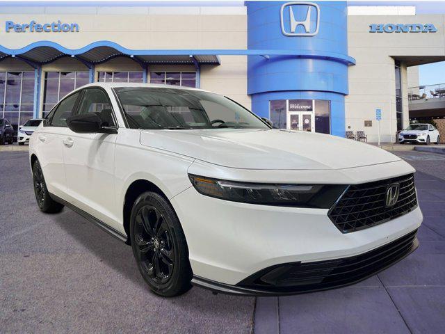 new 2025 Honda Accord car, priced at $32,110