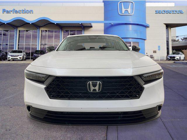 new 2025 Honda Accord car, priced at $32,110