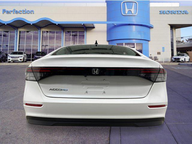 new 2025 Honda Accord car, priced at $32,110