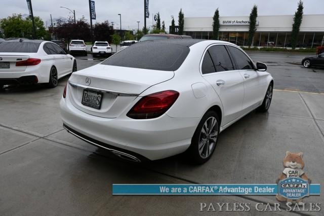 used 2019 Mercedes-Benz C-Class car, priced at $27,500