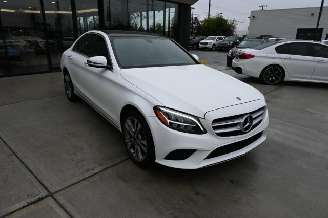 used 2019 Mercedes-Benz C-Class car, priced at $27,500