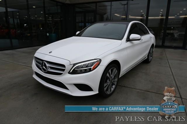 used 2019 Mercedes-Benz C-Class car, priced at $27,500