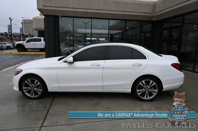 used 2019 Mercedes-Benz C-Class car, priced at $27,500