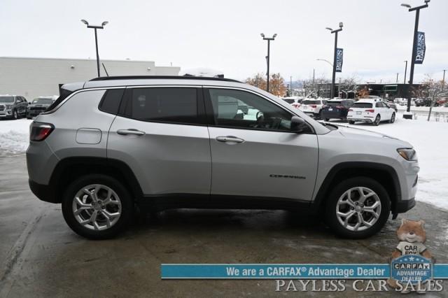 used 2024 Jeep Compass car, priced at $24,500