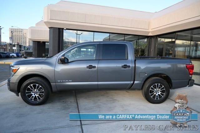 used 2022 Nissan Titan car, priced at $33,995