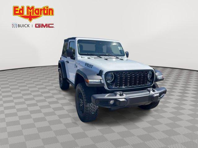 used 2024 Jeep Wrangler car, priced at $33,730