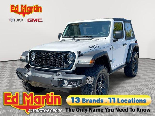 used 2024 Jeep Wrangler car, priced at $33,730