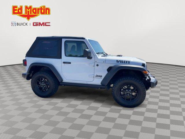 used 2024 Jeep Wrangler car, priced at $33,730
