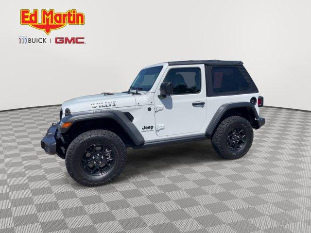 used 2024 Jeep Wrangler car, priced at $33,730