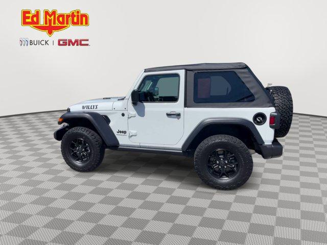 used 2024 Jeep Wrangler car, priced at $33,730