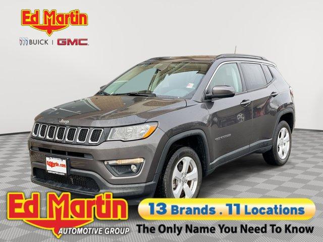 used 2021 Jeep Compass car, priced at $17,444