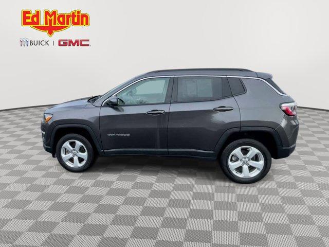 used 2021 Jeep Compass car, priced at $17,444