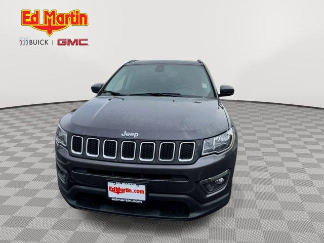 used 2021 Jeep Compass car, priced at $17,444