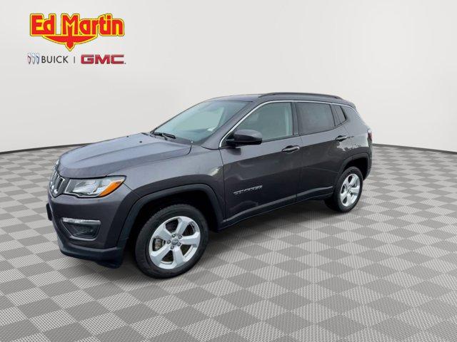 used 2021 Jeep Compass car, priced at $17,444