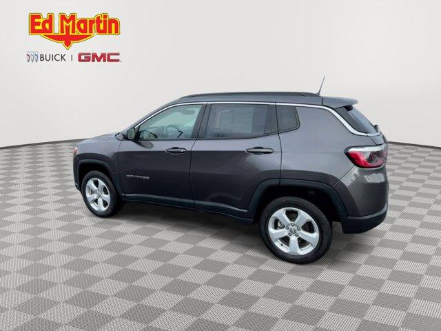 used 2021 Jeep Compass car, priced at $17,444