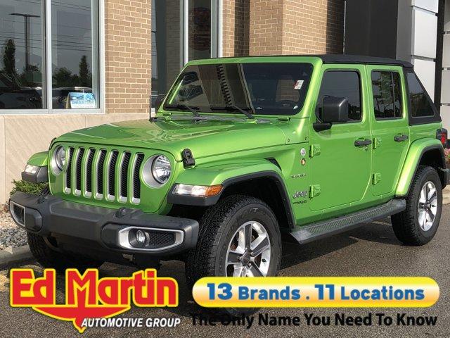 used 2018 Jeep Wrangler Unlimited car, priced at $26,957