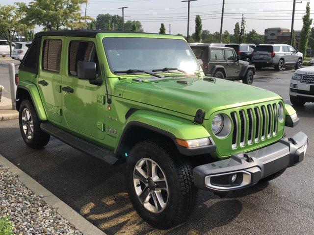 used 2018 Jeep Wrangler Unlimited car, priced at $26,957