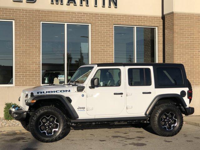 used 2022 Jeep Wrangler Unlimited 4xe car, priced at $37,640
