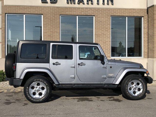 used 2015 Jeep Wrangler Unlimited car, priced at $17,477