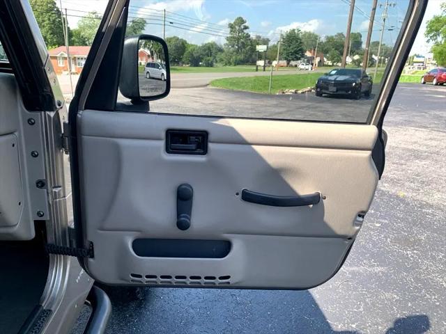 used 2004 Jeep Wrangler car, priced at $13,400